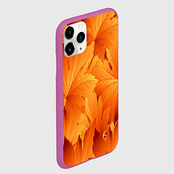 Чехол iPhone 11 Pro матовый Кленовая сладость, цвет: 3D-фиолетовый — фото 2