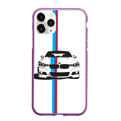 Чехол iPhone 11 Pro матовый BMW WILD BEAST, цвет: 3D-фиолетовый