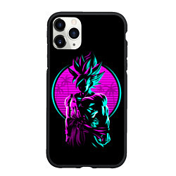 Чехол iPhone 11 Pro матовый Драконий Жемчуг Зет, ретро, цвет: 3D-черный