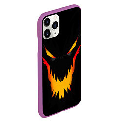 Чехол iPhone 11 Pro матовый DOTA 2 BLACK SHADOW FIEND ТЕНЬ, цвет: 3D-фиолетовый — фото 2