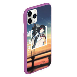 Чехол iPhone 11 Pro матовый Убей или умри Kill la Kill, Рюко Матой, цвет: 3D-фиолетовый — фото 2