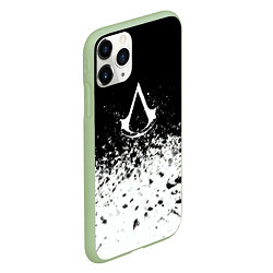 Чехол iPhone 11 Pro матовый Assassins creed ассасины, цвет: 3D-салатовый — фото 2