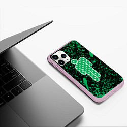 Чехол iPhone 11 Pro матовый Billie, цвет: 3D-розовый — фото 2