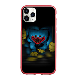 Чехол iPhone 11 Pro матовый POPPY PLAYTIME ПОППИ ПЛЕЙТАЙМ КУ-КУ, цвет: 3D-красный