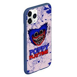 Чехол iPhone 11 Pro матовый POPPY PLAYTIME BLUE - ПОППИ ПЛЕЙТАЙМ, цвет: 3D-тёмно-синий — фото 2