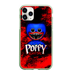 Чехол iPhone 11 Pro матовый POPPY PLAYTIME ПОППИ ПЛЭЙ ТАЙМ, цвет: 3D-салатовый