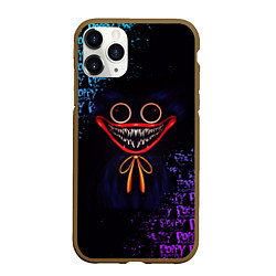 Чехол iPhone 11 Pro матовый POPPY PLAYTIME ПОППИ ПЛЭЙТАЙМ ХАГГИ ВАГГИ, цвет: 3D-коричневый