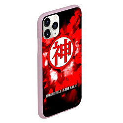Чехол iPhone 11 Pro матовый Dragon Ball - Kami Kanji, цвет: 3D-розовый — фото 2