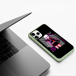 Чехол iPhone 11 Pro матовый Кёко Киригири - Danganronpa, цвет: 3D-салатовый — фото 2