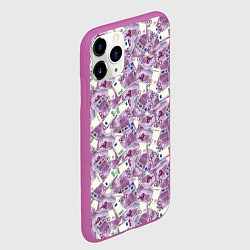 Чехол iPhone 11 Pro матовый 500 EURO, цвет: 3D-фиолетовый — фото 2