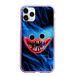 Чехол iPhone 11 Pro матовый POPPY PLAYTIME ХАГИ ВАГИ В ОГНЕ, цвет: 3D-розовый