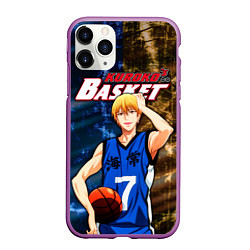 Чехол iPhone 11 Pro матовый Kuroko no Basuke, Рёта Кисе Kise Ryota, цвет: 3D-фиолетовый