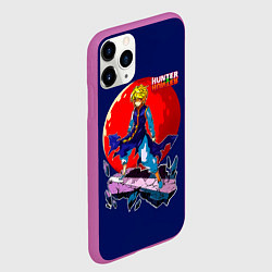 Чехол iPhone 11 Pro матовый Hunter x Hunter - Kurapika, цвет: 3D-фиолетовый — фото 2