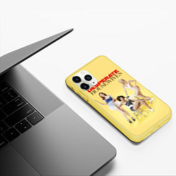 Чехол iPhone 11 Pro матовый Desperate Housewives - sexy, цвет: 3D-желтый — фото 2