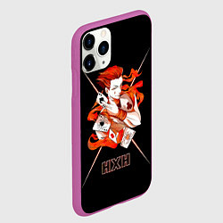 Чехол iPhone 11 Pro матовый HXH - Hunter x Hunter, цвет: 3D-фиолетовый — фото 2
