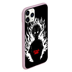 Чехол iPhone 11 Pro матовый Демонический Кагеяма Mob Psycho 100, цвет: 3D-розовый — фото 2