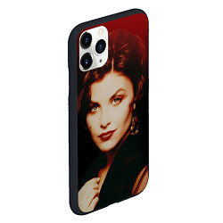 Чехол iPhone 11 Pro матовый Twin Peaks - Одри Хорн, цвет: 3D-черный — фото 2