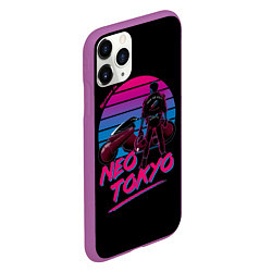Чехол iPhone 11 Pro матовый Welkome to NEO TOKYO Akira, цвет: 3D-фиолетовый — фото 2