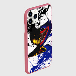 Чехол iPhone 11 Pro матовый BENDY AND THE INK MACHINE POPPY PLAYTIME, цвет: 3D-малиновый — фото 2