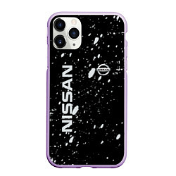 Чехол iPhone 11 Pro матовый Nissan qashqai, цвет: 3D-сиреневый