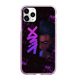 Чехол iPhone 11 Pro матовый Jinx Powder League Of Legends Arcane, цвет: 3D-розовый