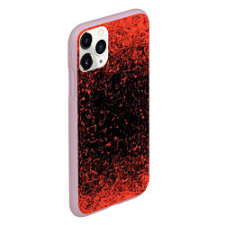 Чехол iPhone 11 Pro матовый Распространение Вируса, цвет: 3D-розовый — фото 2