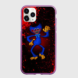 Чехол iPhone 11 Pro матовый ПОППИ ПЛЕЙТАЙМ HAGGY WAGGY, цвет: 3D-фиолетовый