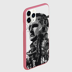 Чехол iPhone 11 Pro матовый Ходячие мертвецыThe Walking Dead, цвет: 3D-малиновый — фото 2