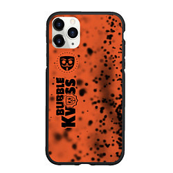 Чехол iPhone 11 Pro матовый БАБЛ КВАС Вертикально, цвет: 3D-черный