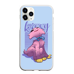 Чехол iPhone 11 Pro матовый Cat Kissy, цвет: 3D-белый