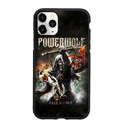 Чехол iPhone 11 Pro матовый Powerwolf Call of the Wild, цвет: 3D-черный