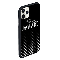 Чехол iPhone 11 Pro матовый Jaguar, Ягуар Здезды, цвет: 3D-черный — фото 2