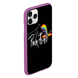 Чехол iPhone 11 Pro матовый PINK FLOYD - ПИНК ФЛОЙД ЛУЖА, цвет: 3D-фиолетовый — фото 2