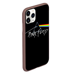 Чехол iPhone 11 Pro матовый PINK FLOYD - ПИНК ФЛОЙД, цвет: 3D-коричневый — фото 2