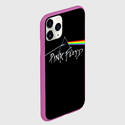 Чехол iPhone 11 Pro матовый PINK FLOYD - ПИНК ФЛОЙД, цвет: 3D-фиолетовый — фото 2