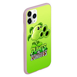 Чехол iPhone 11 Pro матовый Lants vs Zombies - Тристрел, цвет: 3D-розовый — фото 2