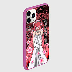 Чехол iPhone 11 Pro матовый Красавица и Дракон Ryu to Sobakasu no Hime, цвет: 3D-фиолетовый — фото 2