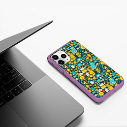 Чехол iPhone 11 Pro матовый Трейдер Криптовалют, цвет: 3D-фиолетовый — фото 2
