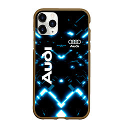 Чехол iPhone 11 Pro матовый Audi Neon, цвет: 3D-коричневый