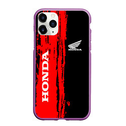 Чехол iPhone 11 Pro матовый Honda марка авто