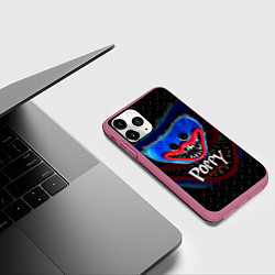 Чехол iPhone 11 Pro матовый Хагги Вагги Паппи Плейтайм Poppy Playtime, цвет: 3D-малиновый — фото 2