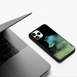 Чехол iPhone 11 Pro матовый Тайга, ночное приключение, цвет: 3D-черный — фото 2