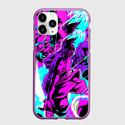 Чехол iPhone 11 Pro матовый Katana Zero Файтинг Катана Зеро Игра, цвет: 3D-фиолетовый