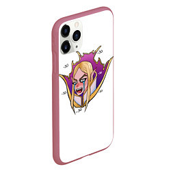 Чехол iPhone 11 Pro матовый Invoker Инвокер Dota2, цвет: 3D-малиновый — фото 2