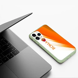 Чехол iPhone 11 Pro матовый Roma Рома, цвет: 3D-салатовый — фото 2