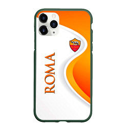 Чехол iPhone 11 Pro матовый Рома, цвет: 3D-темно-зеленый