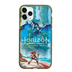 Чехол iPhone 11 Pro матовый Horizon Запретный Запад Элой, цвет: 3D-коричневый