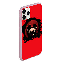 Чехол iPhone 11 Pro матовый Knuckles Sonic exe, цвет: 3D-розовый — фото 2