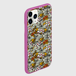 Чехол iPhone 11 Pro матовый Джекпот Jackpot, цвет: 3D-фиолетовый — фото 2