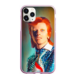 Чехол iPhone 11 Pro матовый Ziggy Stardust Portrait